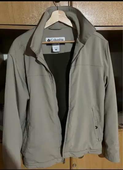 Chaqueta Columbia beige para hombre - miniatura 1