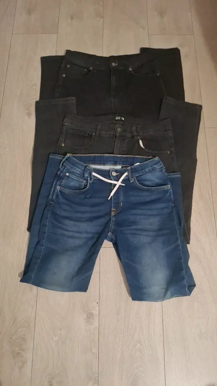 Jeans juvenil para niño talla 16 - 4