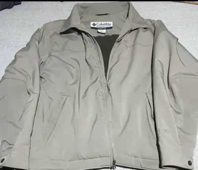 Chaqueta Columbia beige para hombre - miniatura 3