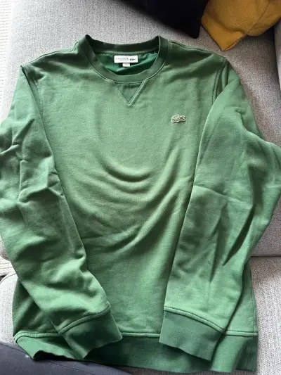 Polerón verde Lacoste Sport para hombre - miniatura 1