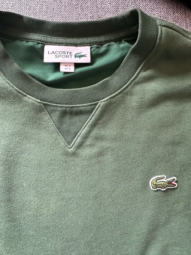 Polerón verde Lacoste Sport para hombre - 2