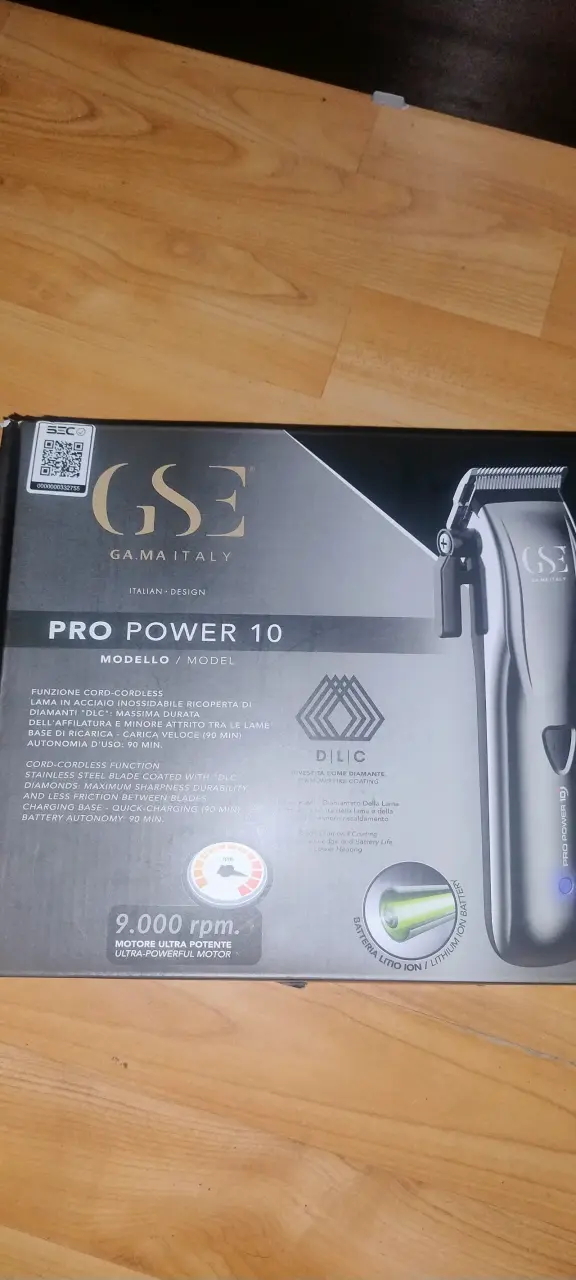 Cortadora de Pelo Gama Italy Pro Power 10 - 2