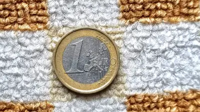 Gran Moneda Plata Alemana. Un Euro, 20 cts Euro. - miniatura 3