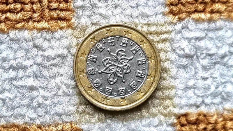 Gran Moneda Plata Alemana. Un Euro, 20 cts Euro. - 4