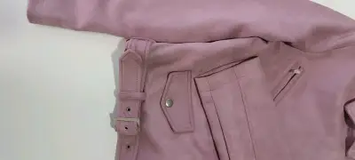Chaqueta rosa de mujer con cierre FSP - miniatura 2