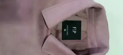 Chaqueta rosa de mujer con cierre FSP - miniatura 3