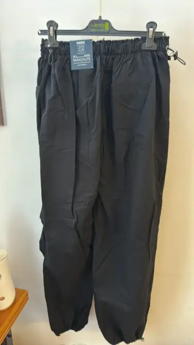 Pantalón negro parachute Index talla L - miniatura 5