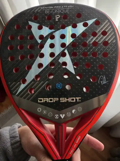 Pala de pádel Drop Shot Canyon Pro Attack - miniatura 4