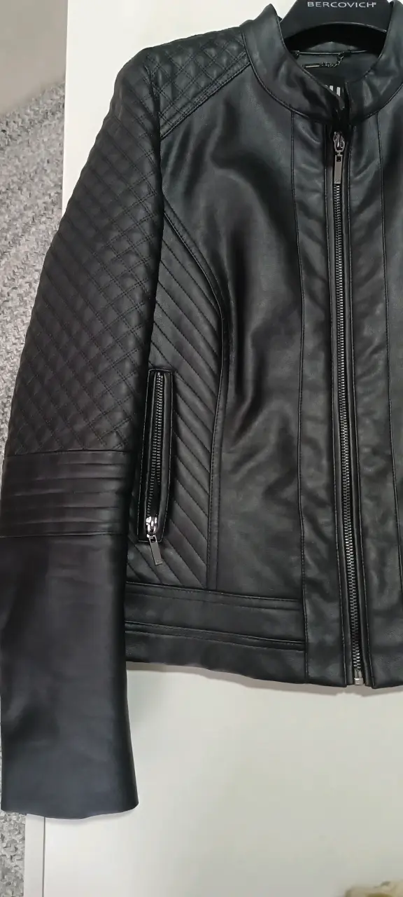 Chaqueta de cuero sintético ASH - 3