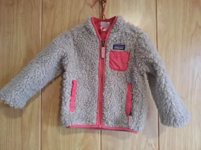 Chaqueta de lana sintética para niños Patagonia - miniatura 1