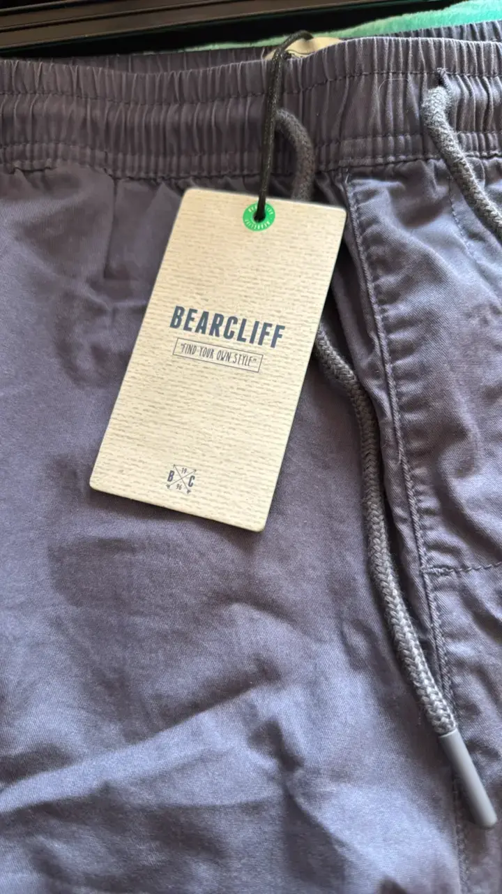 Shorts cargo azul marino Bearcliff para hombre - 4