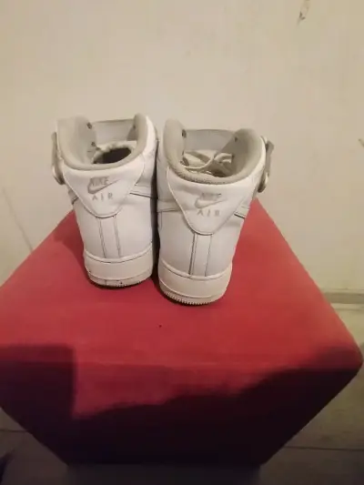 Zapatillas deportivas blancas Nike Air Force 1 - miniatura 4