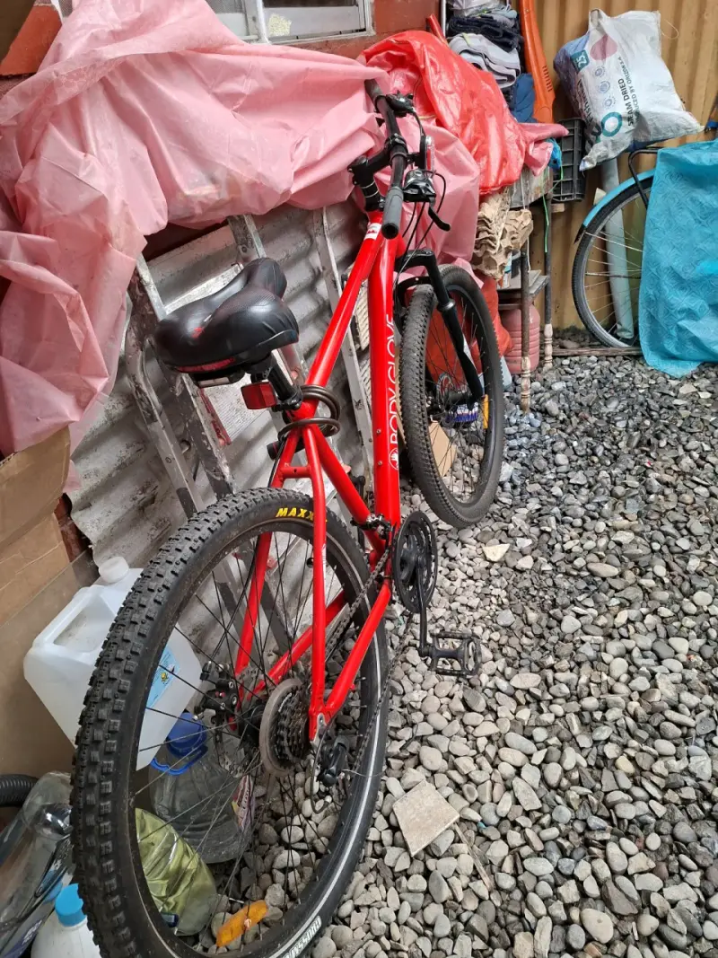 Bicicleta de montaña roja Body Glove - 2