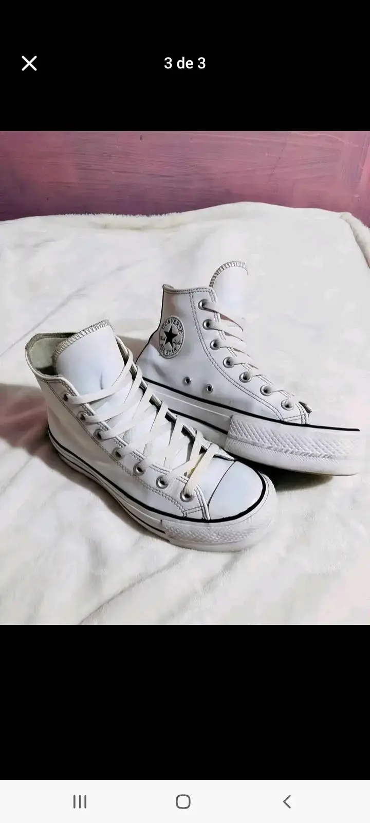 Zapatillas blancas Guess Love en buen estado - 3