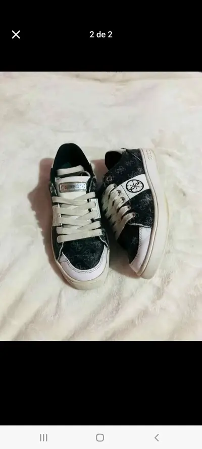 Zapatillas blancas Guess Love en buen estado - miniatura 4