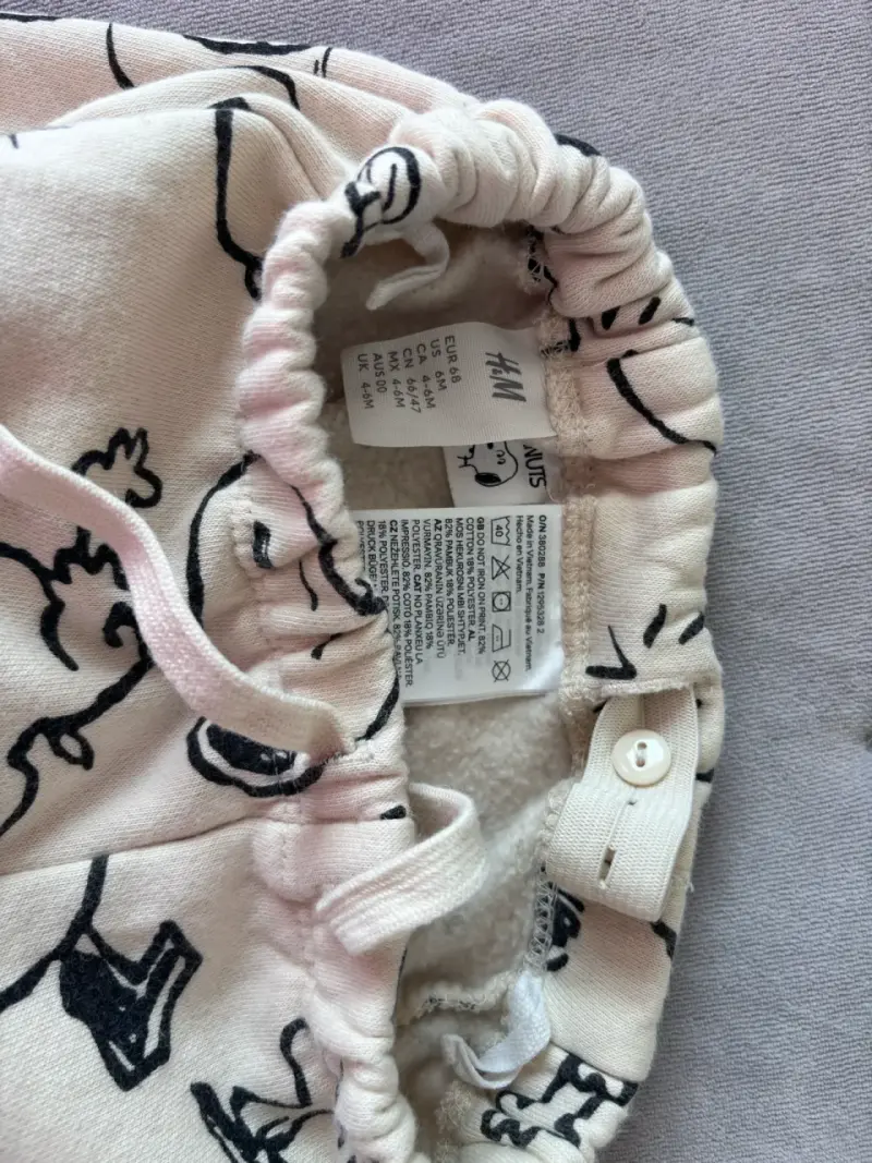 Conjunto de bebé Snoopy H&M - 4