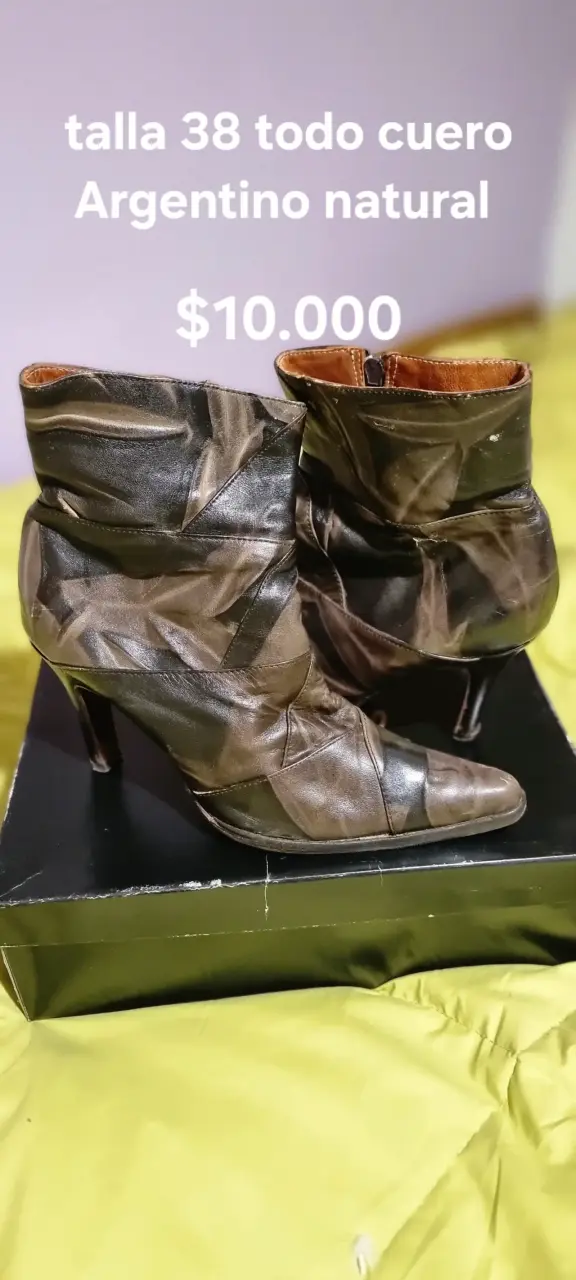 Zapatos de cuero talla 38 marca Gacel - 3