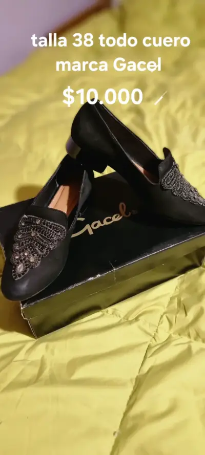 Zapatos de cuero talla 38 marca Gacel - miniatura 5