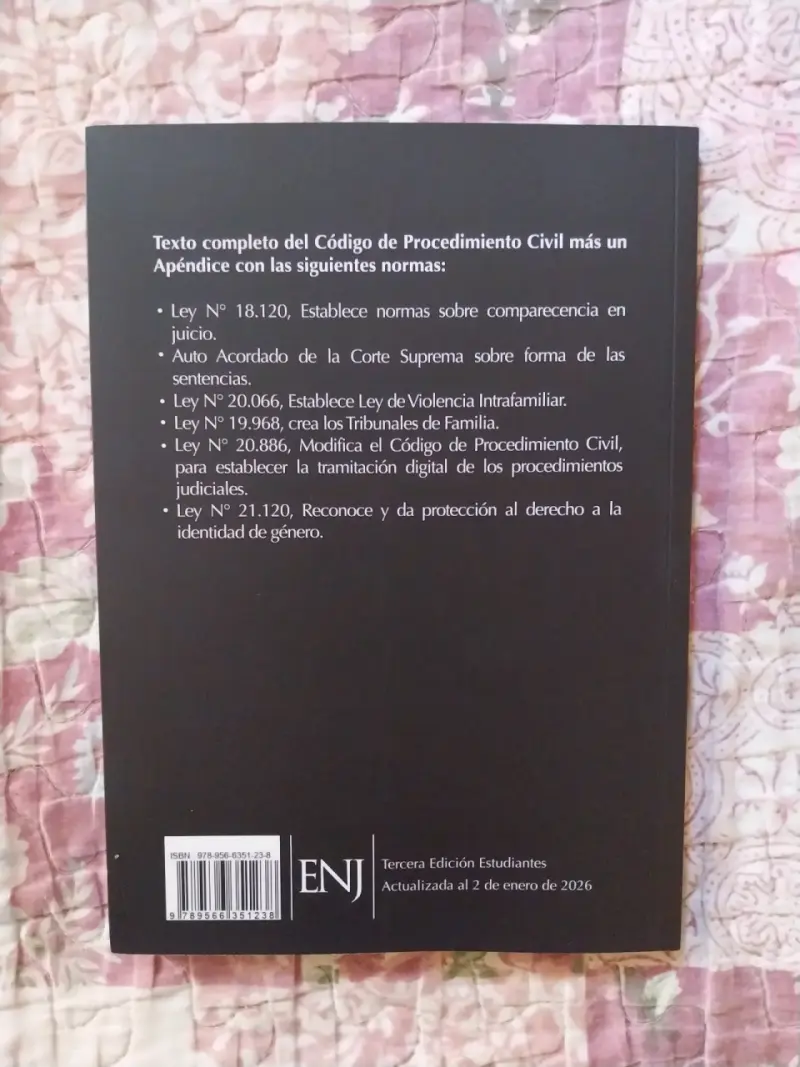 Código de Procedimiento Civil Edición Estudiantes - 2