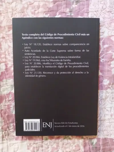 Código de Procedimiento Civil Edición Estudiantes - miniatura 2