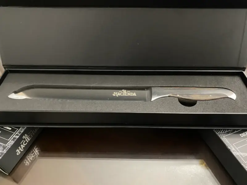 Cuchillo de pan La Hacienda 20 cm mango rosewood - 2