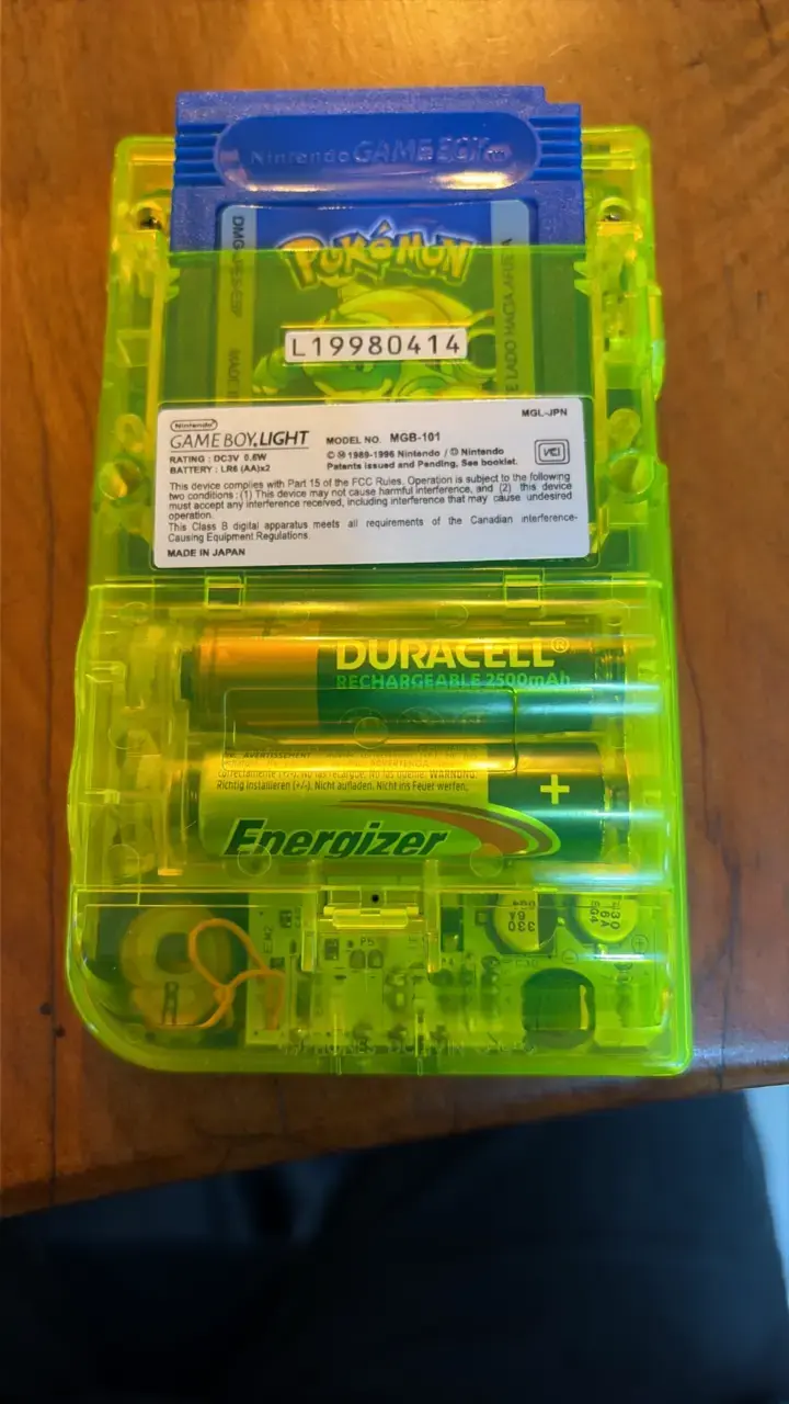 Game Boy Light  Transparent - 2