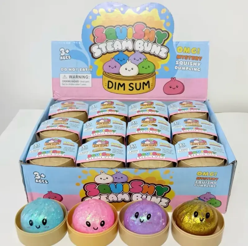 Juguetes Squishy Steam Bunz para niños - 2