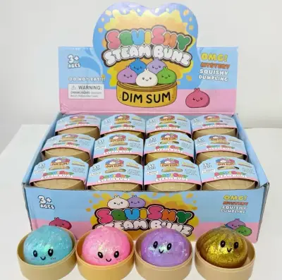 Juguetes Squishy Steam Bunz para niños - miniatura 2