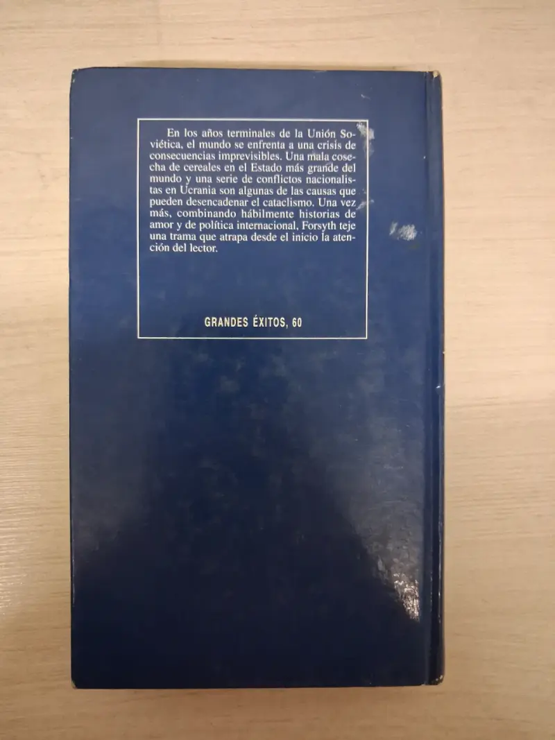 Libro 'La Alternativa del Diablo' de Frederick Forsyth - 2