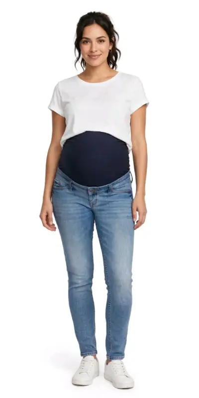 Jeans maternales H&M Mama Skinny Ankle - miniatura 1