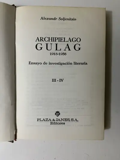 Libro Archipiélago Gulag Tomo 2 de Soljenitsin - miniatura 2