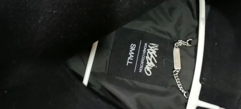 Chaqueta negra Mossimo, talla S - 5