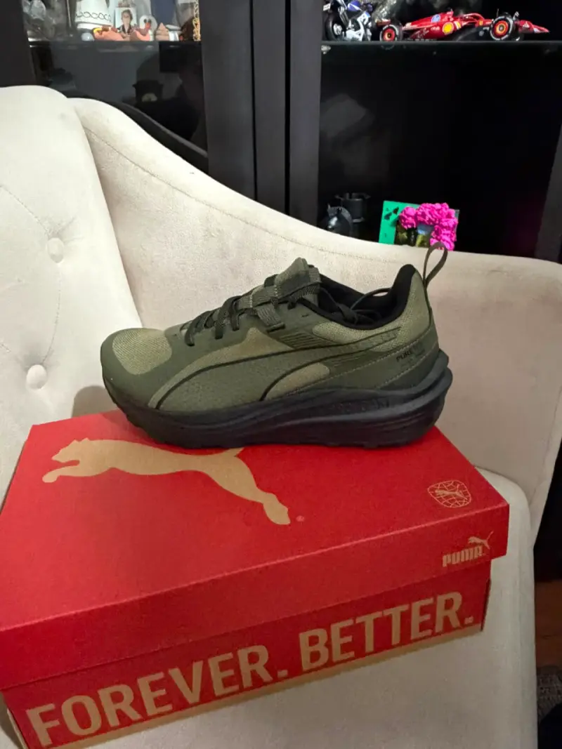 Zapatillas deportivas verdes Puma Profoam - 4