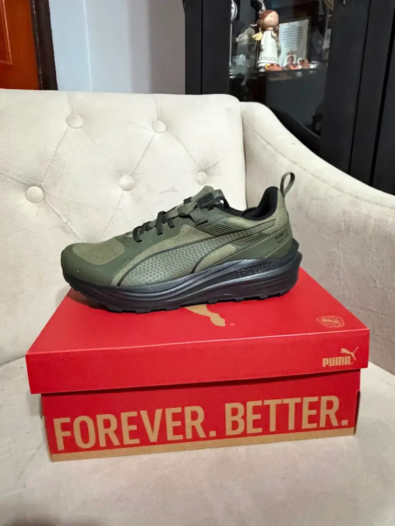 Zapatillas deportivas verdes Puma Profoam - 5