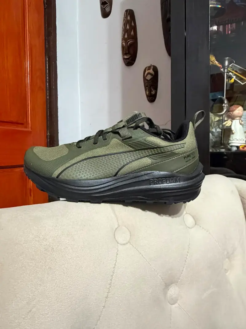 Zapatillas deportivas verdes Puma Profoam - 6