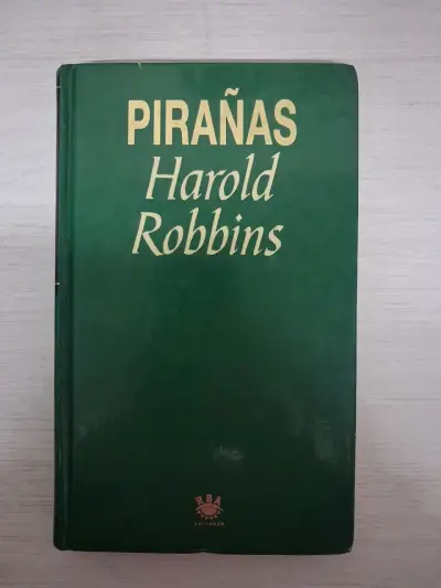 Libro 'Pirañas' de Harold Robbins en buen estado - miniatura 1