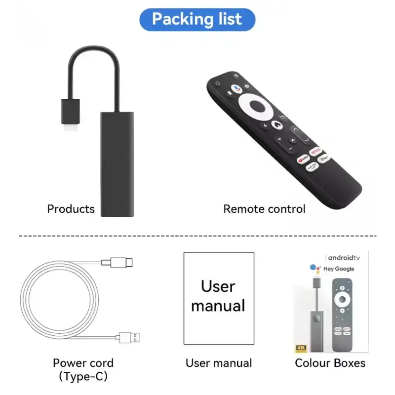 Reproductor de Streaming 4K Android TV con Control Remoto - 4