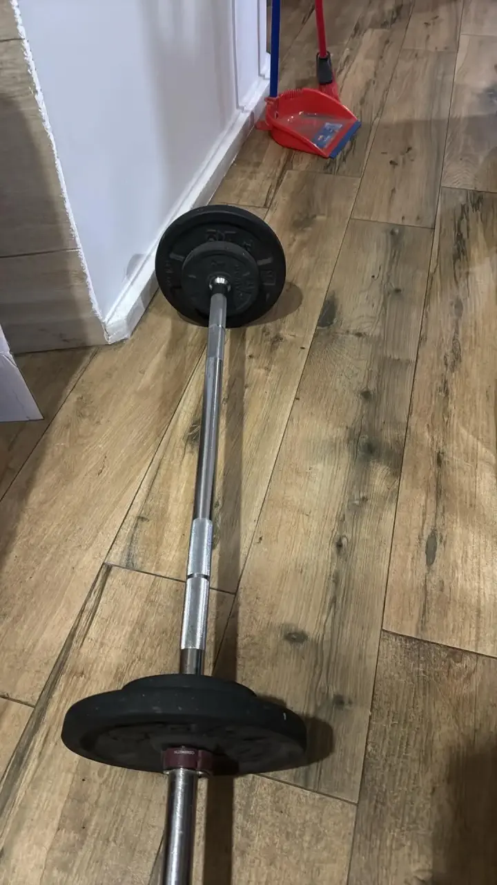 Set de pesas con kettlebells y barra - 4