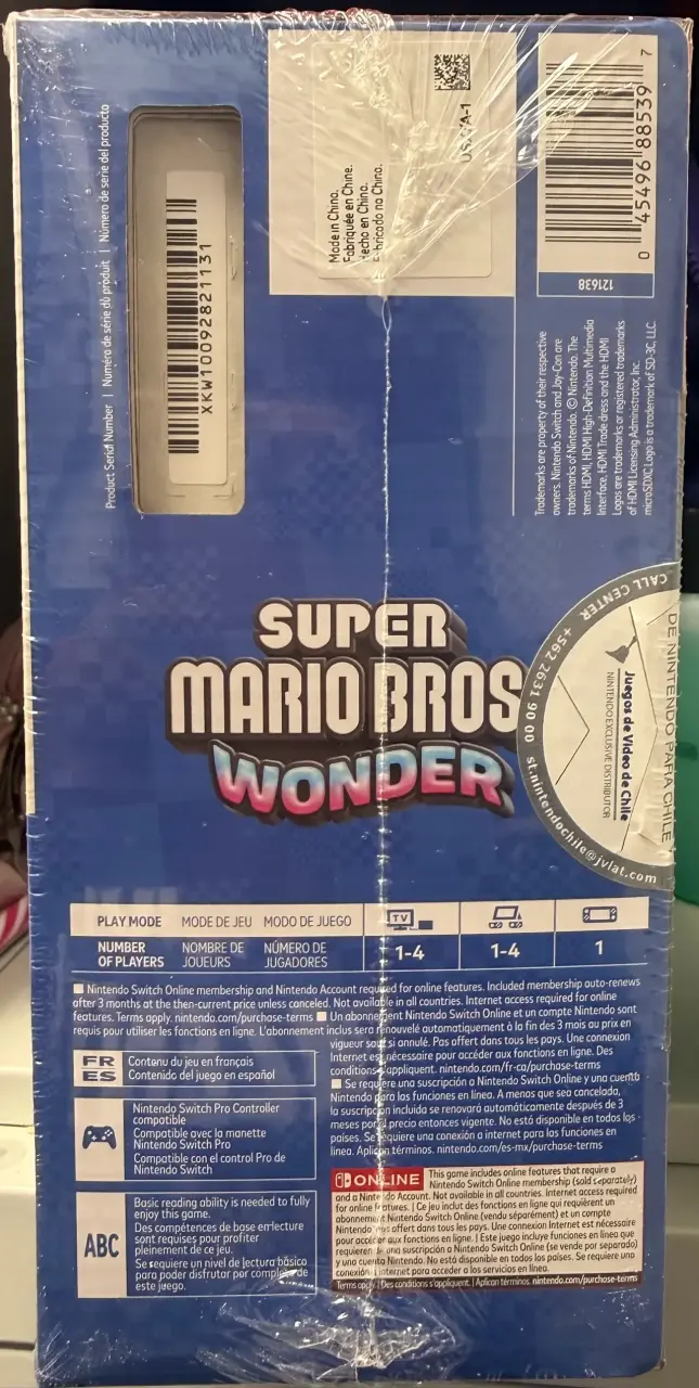 Consola Nintendo Switch  Super Mario Bros Wonder - 3