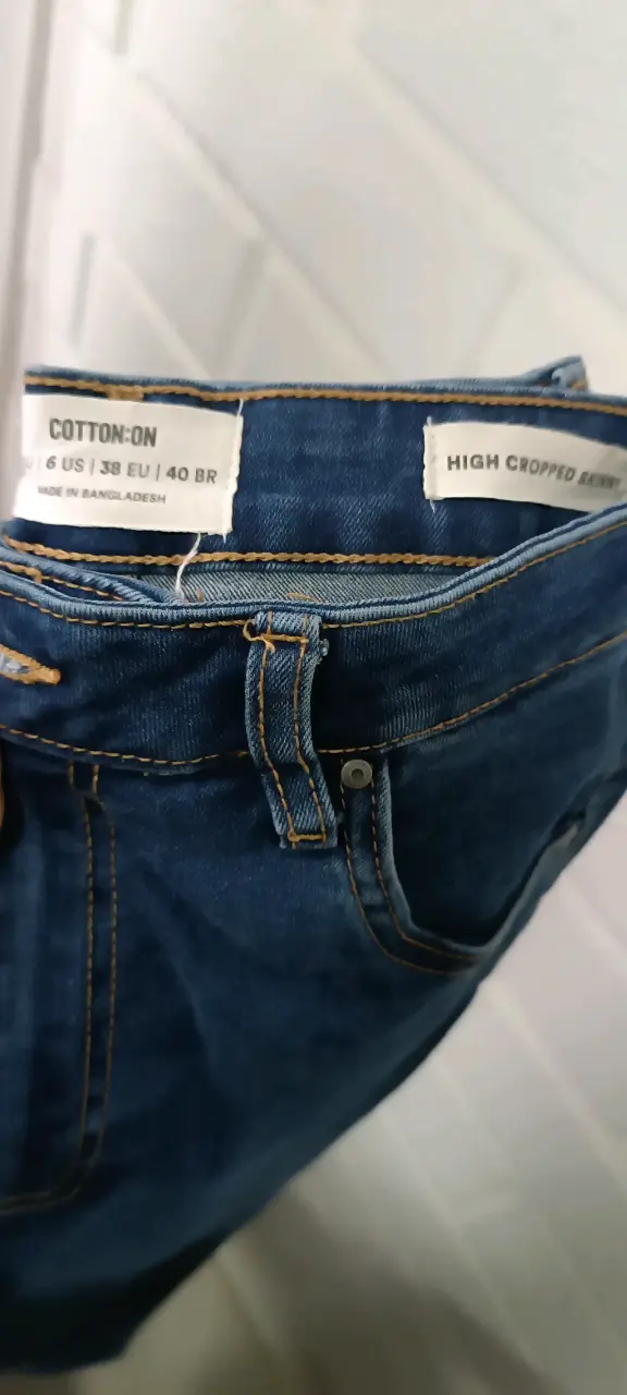 Jeans Cotton On High Cropped Skinny - 3