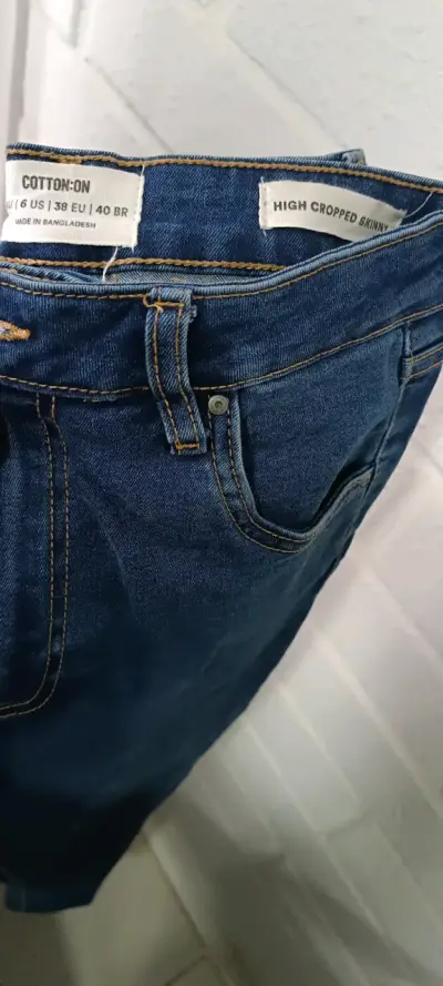 Jeans Cotton On High Cropped Skinny - miniatura 4