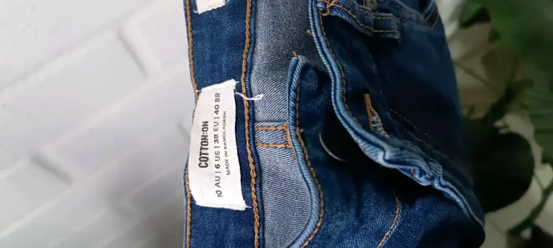 Jeans Cotton On High Cropped Skinny - 5