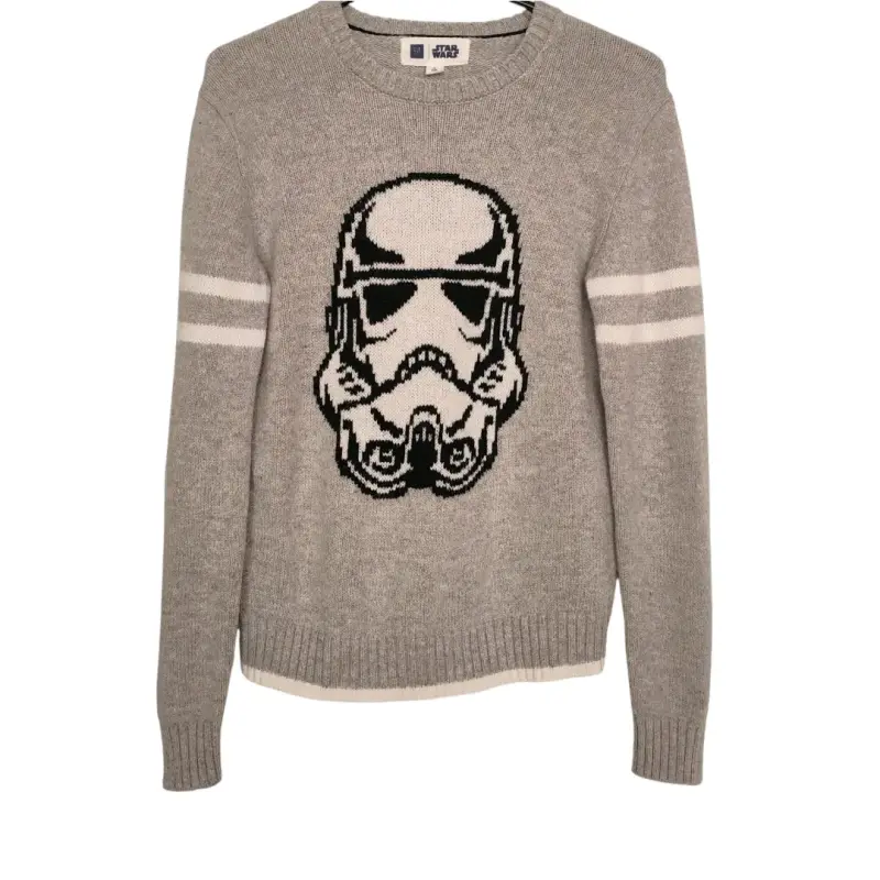 Suéter Infantil gris Star Wars talla 12 años - 1