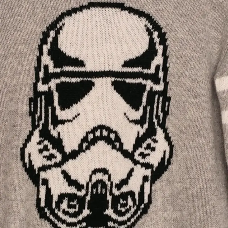Suéter Infantil gris Star Wars talla 12 años - 2