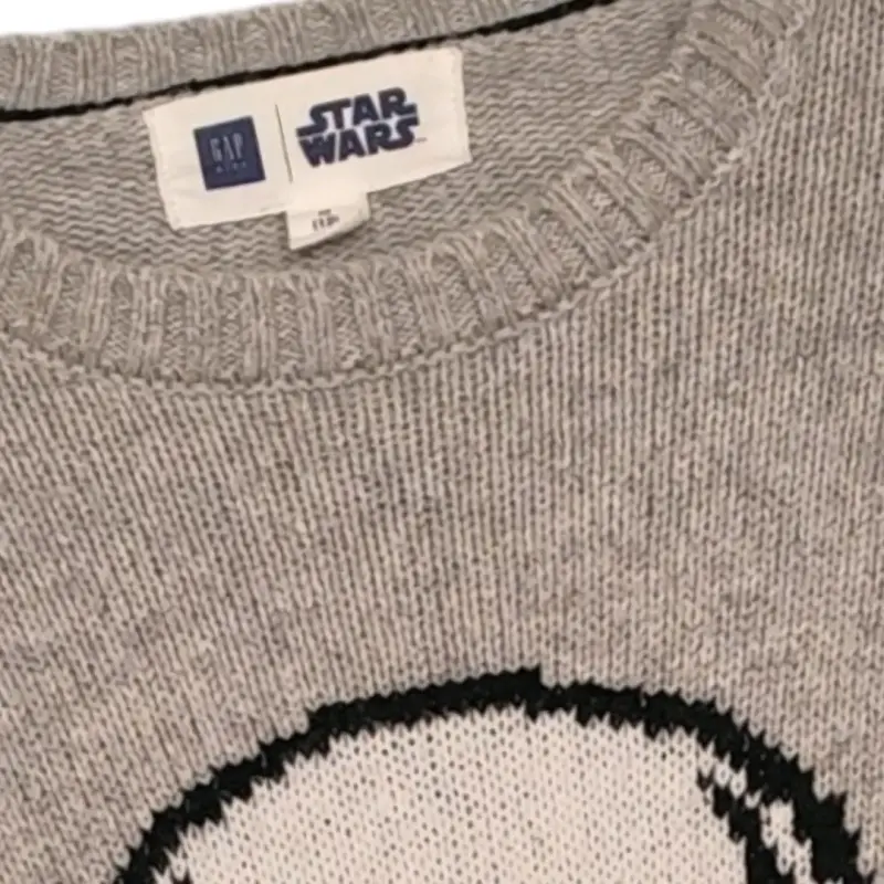 Suéter Infantil gris Star Wars talla 12 años - 3