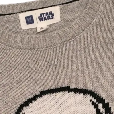 Suéter Infantil gris Star Wars talla 12 años - miniatura 3