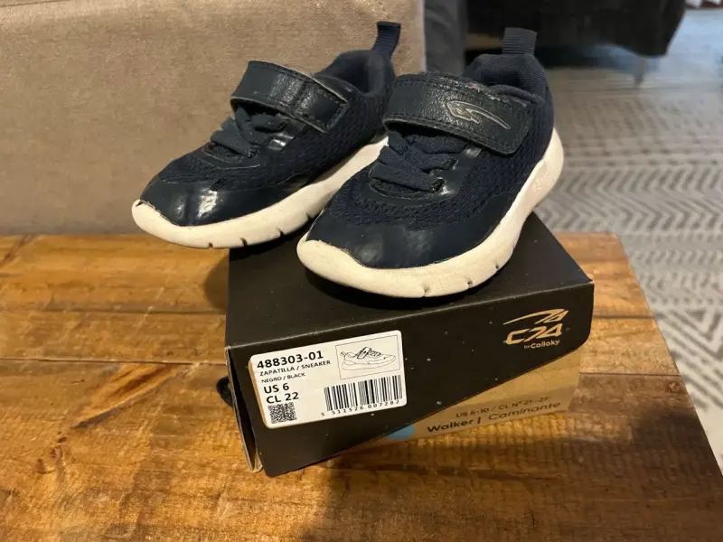 Zapatillas para niños azul marino Colloky - 3