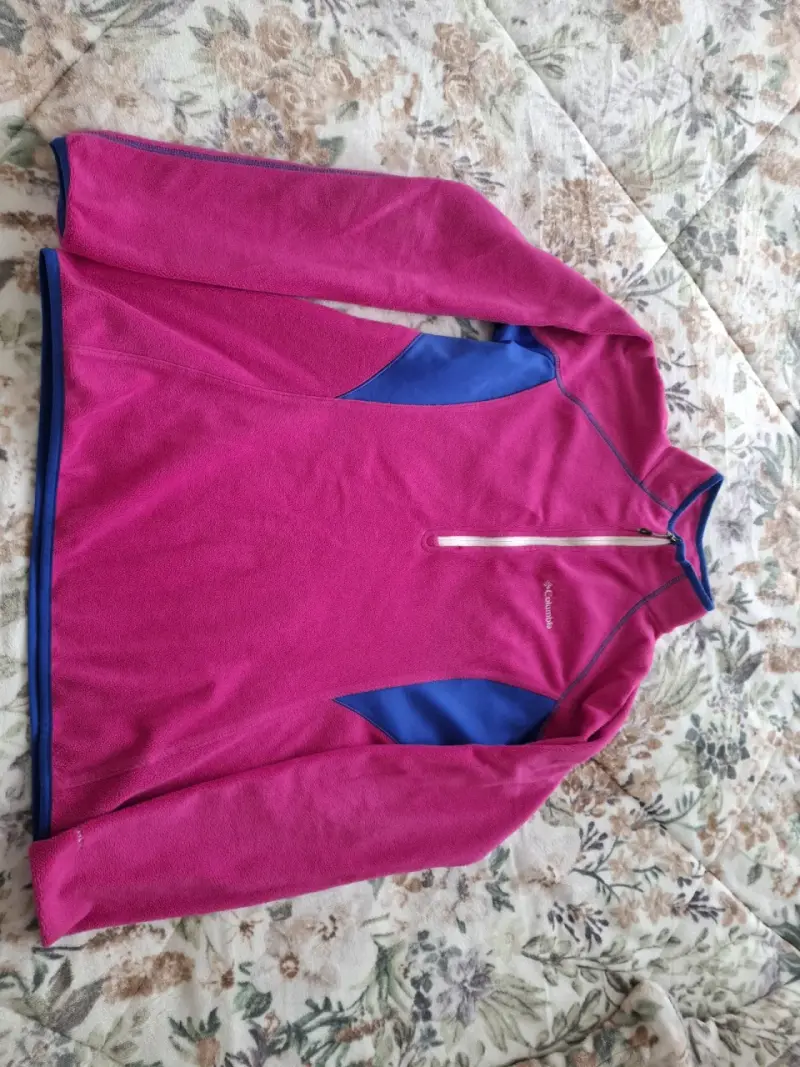 Polar Columbia para mujer fucsia con azul - 1