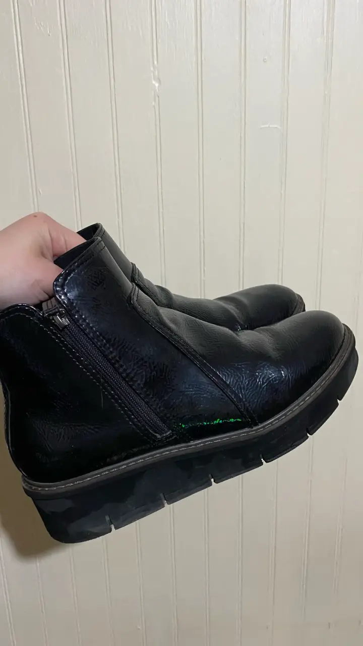 Botines Clarks mujer charol - 4