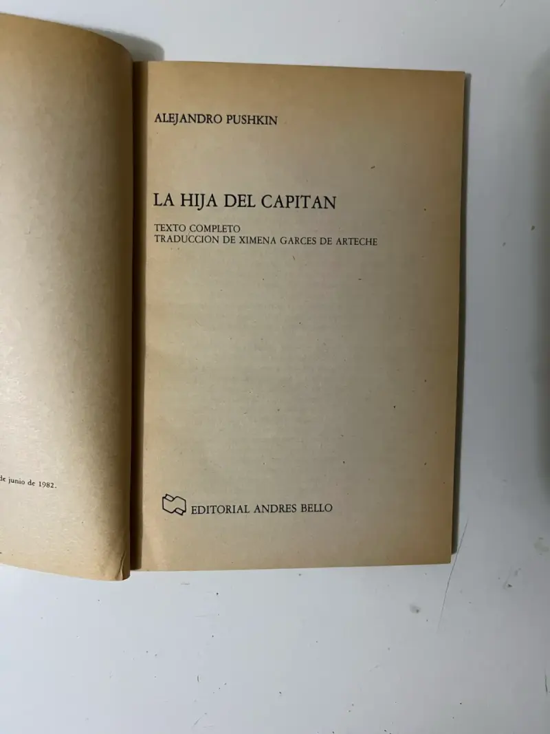 Libro 'La Hija del Capitán' de Alejandro Pushkin - 2